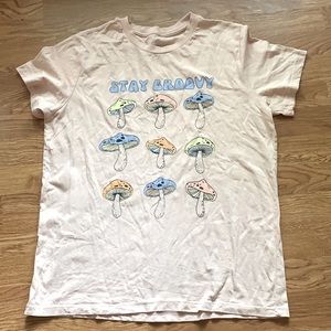 mushroom t-shirt